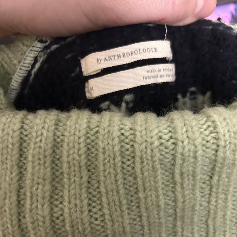 Anthropologie Oversized Turtleneck Sweater - Picture 2 of 3